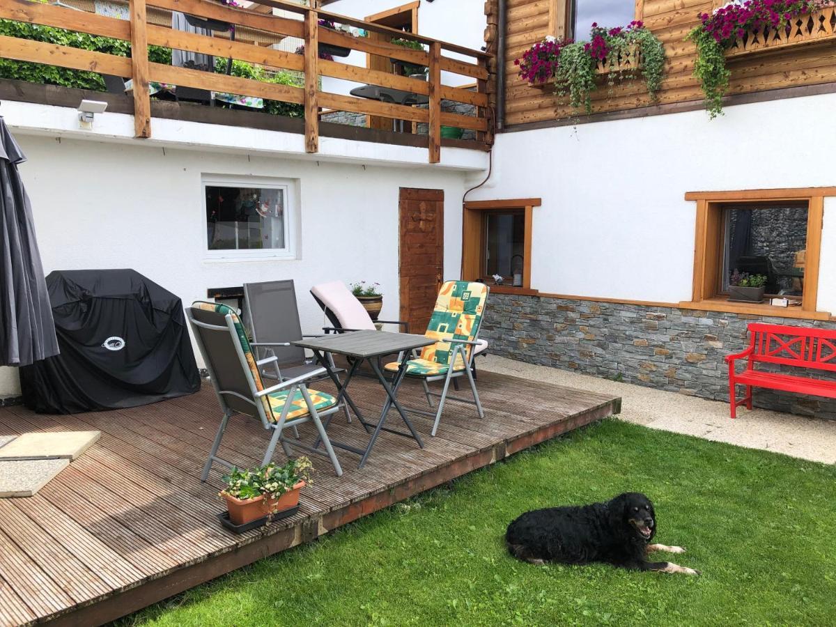 Ferienwohnung Le Coin Barlouka Veysonnaz Exterior foto